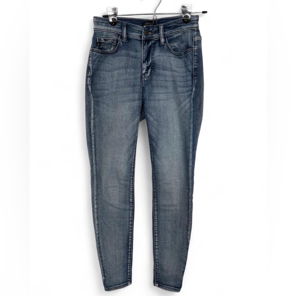 Judy Blue Natural Fading Skinny Jeans 3/26 Stretch‎ Mid Rise Everyday Denim
